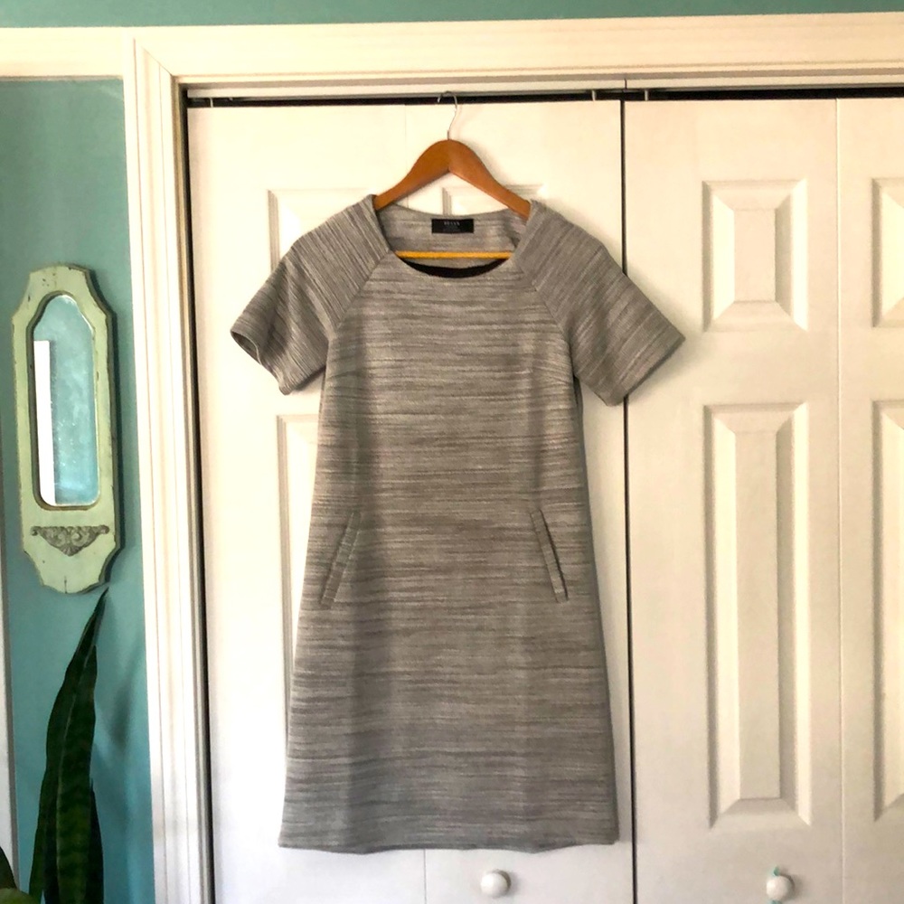 Brass A-Line dress